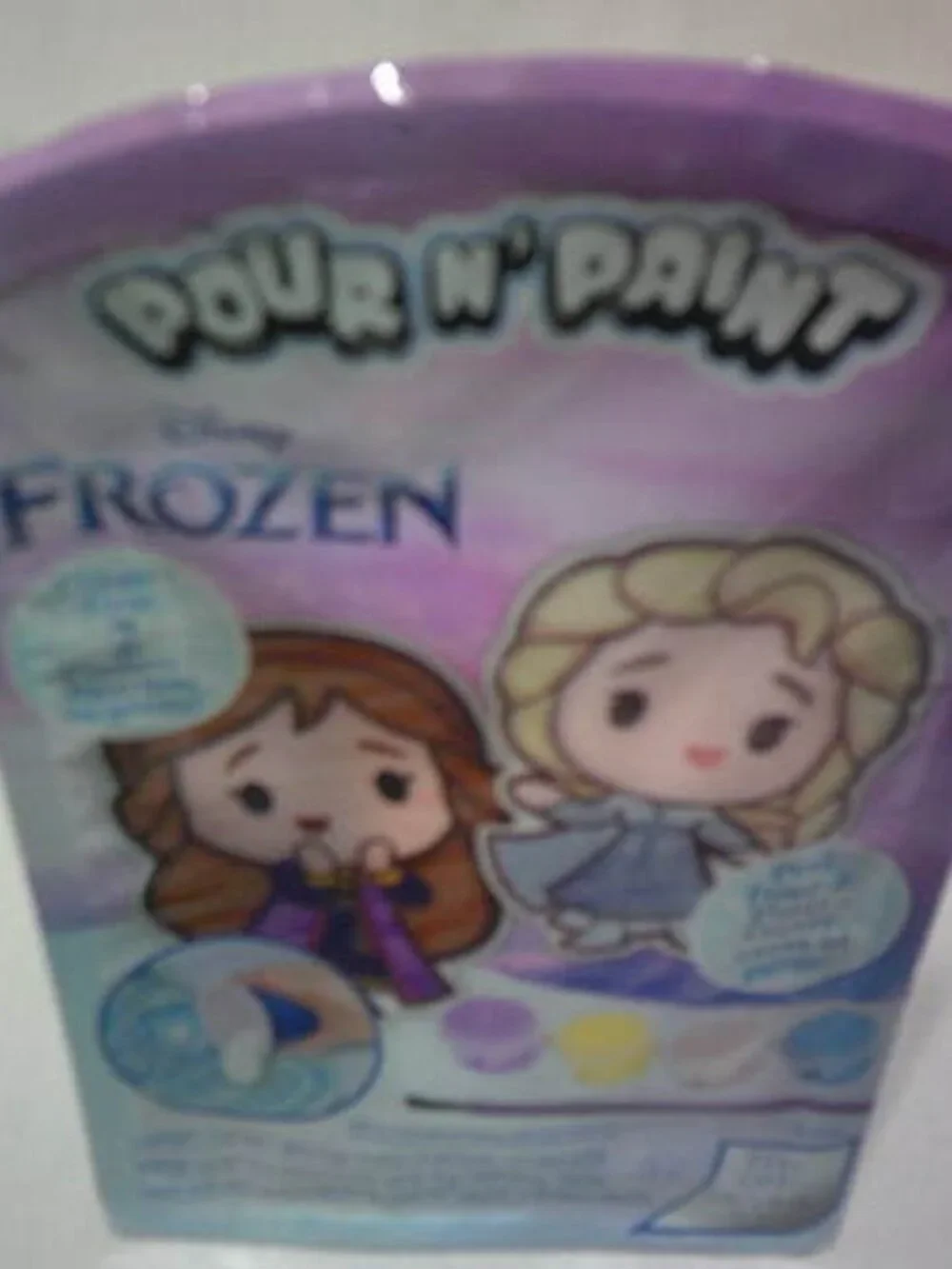 NEW DISNEY FROZEN POUR N' PAINT CRAFT PLASTER MOLD SET STOCKING STUFFER 🎁